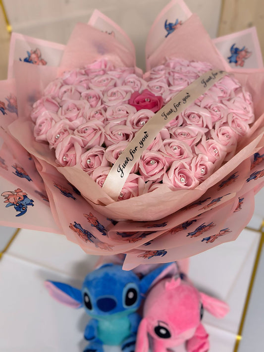 Bouquet pink rose